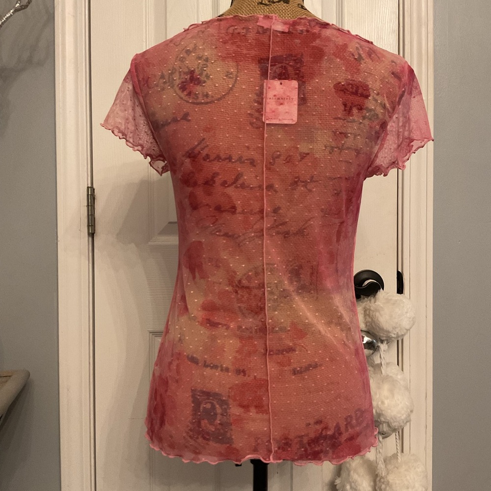 Free People FloralSheer Top - Picture 6 of 8